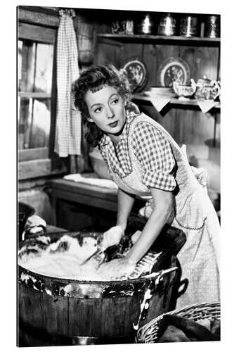 Tableau en plexi-alu Mrs. Mike (Evelyn Keyes)