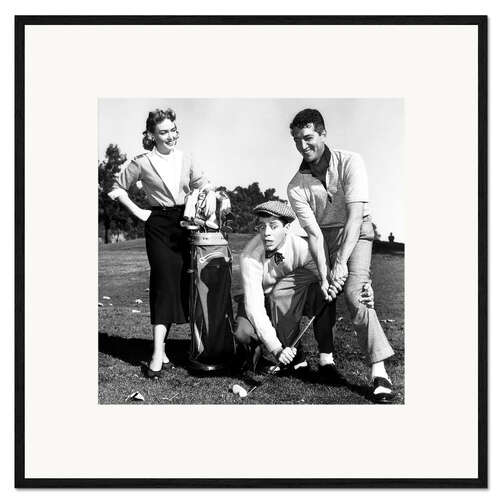 Gerahmter Kunstdruck Der Caddy, Donna Reed, Jerry Lewis, Dean Martin