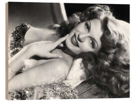 Puutaulu Rita Hayworth