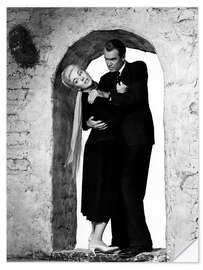 Wall sticker VERTIGO, James Stewart, Kim Novak