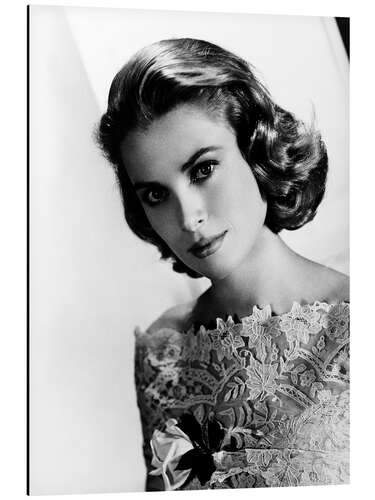 Aluminiumsbilde Grace Kelly Intense Look