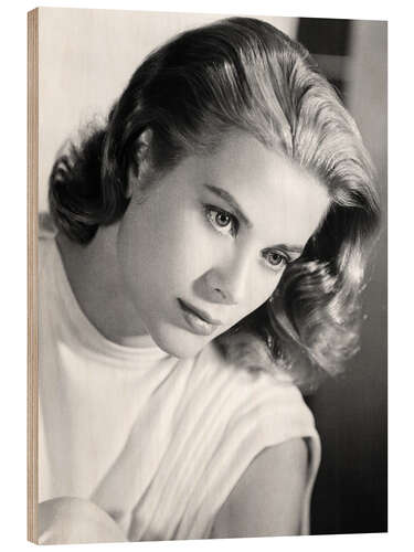 Stampa su legno Dreamy Grace Kelly I