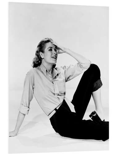 PVC print Grace Kelly Seated