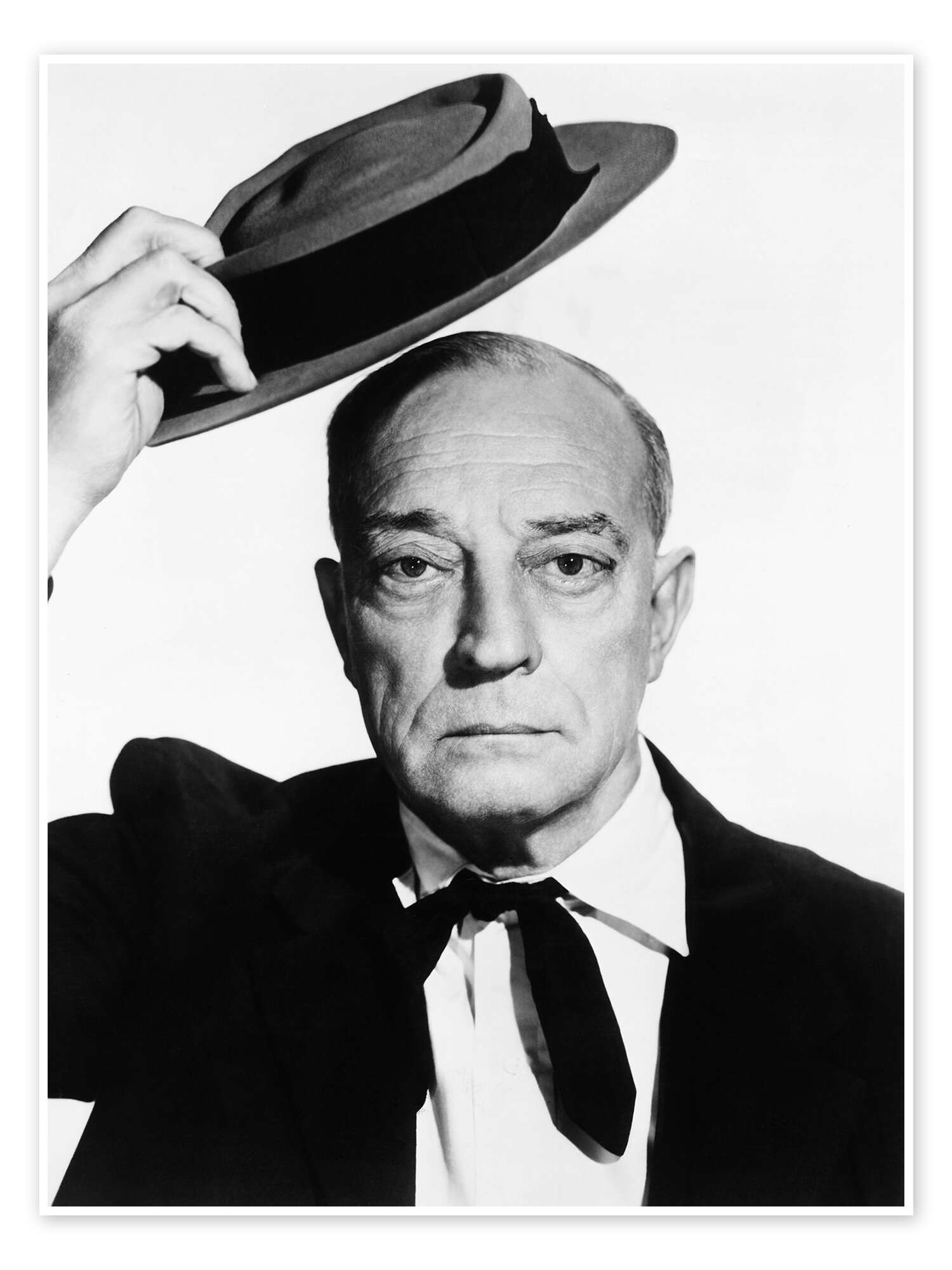 Buster Keaton II print by Everett Collection