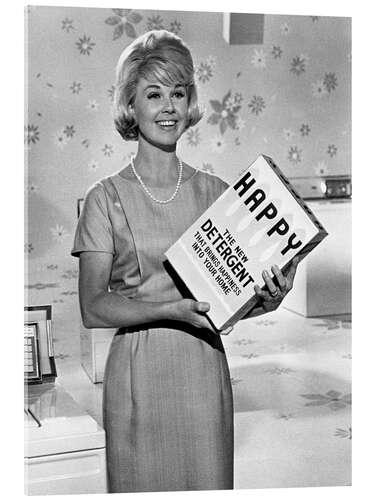 Akrylbilde The Thrill of it all, Doris Day, James Garner