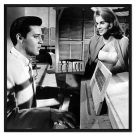 Gerahmter Kunstdruck Elvis Presley, Ann-Margret - Viva Las Vegas I
