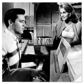 Wandsticker Elvis Presley, Ann-Margret - Viva Las Vegas I