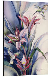 Magnettafel Auf den Flügeln der Liebe