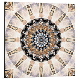 Magnettafel Mandala Reinheit