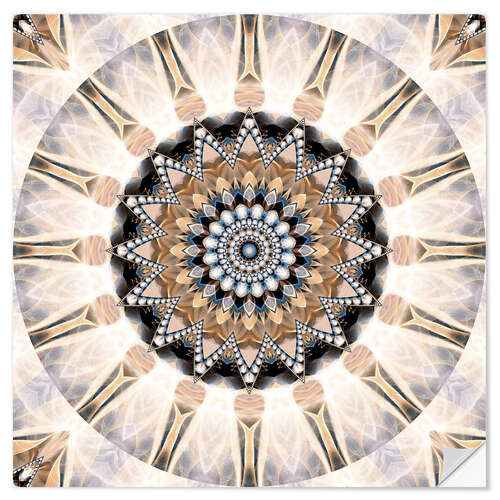 Muursticker Mandala purity