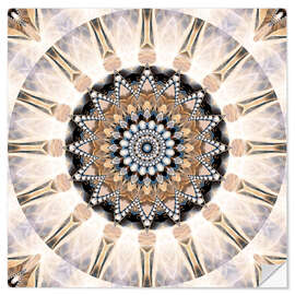 Muursticker Mandala purity