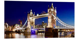 Foam board print Tower Bridge, London