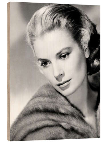 Stampa su legno Dreamy Grace Kelly II