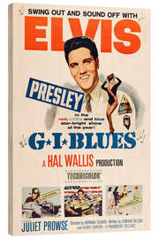 Obraz na drewnie G.I. Blues - Elvis Presley, 1960