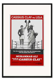 Gerahmter Kunstdruck A.k.a. Cassius Clay