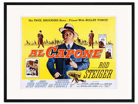 Gerahmter Kunstdruck Al Capone