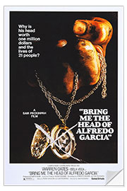 Selvklæbende plakat BRING ME THE HEAD OF ALFREDO GARCIA, Warren Oates