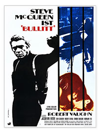 Poster Bullitt (allemand)