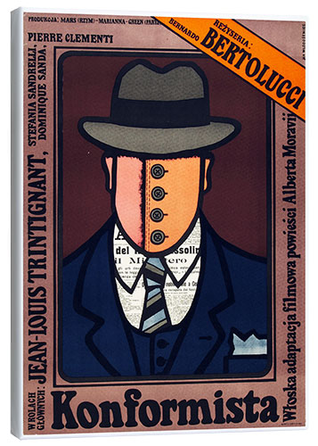Tableau sur toile Le Conformiste (polonais)