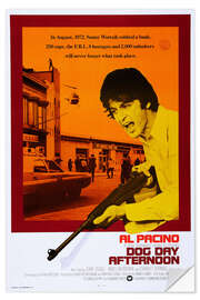 Selvklebende plakat DOG DAY AFTERNOON, Al Pacino