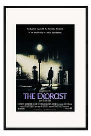 Gerahmter Kunstdruck Der Exorzist (englisch)