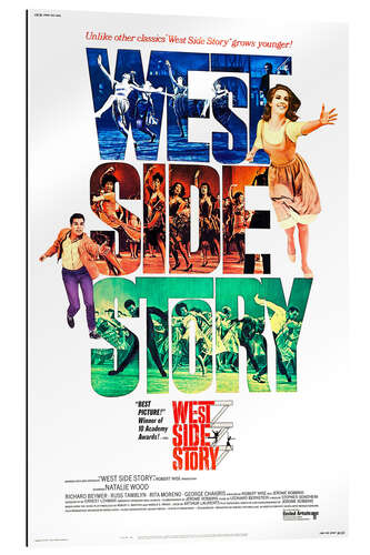 Cuadro de plexi-alu West Side Story II