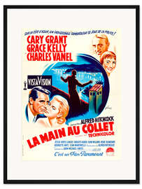 Gerahmter Kunstdruck Über den Dächern von Nizza (französisch)