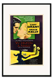 Gerahmter Kunstdruck Über den Dächern von Nizza (englisch)