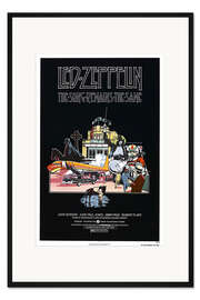 Gerahmter Kunstdruck The Song Remains the Same