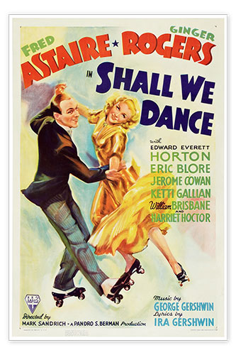 Poster Tanz mit mir (englisch)