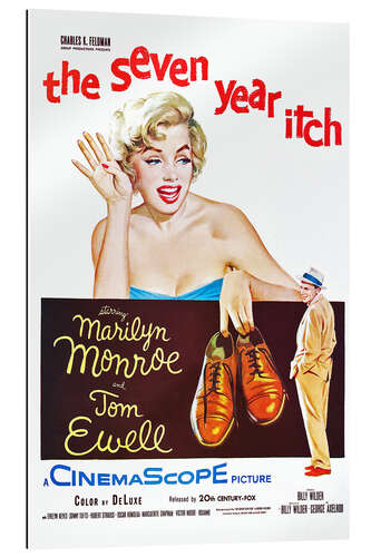 Gallery print THE SEVEN YEAR ITCH, Marilyn Monroe, Tom Ewell