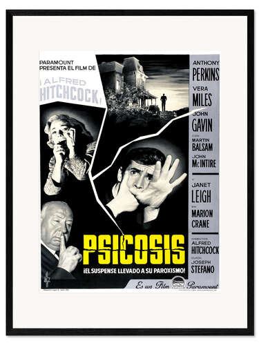 Framed art print Psycho