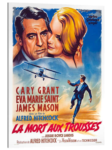 Galleriataulu NORTH BY NORTHWEST, (LA MORT AUX TROUSSES), Cary Grant, Eva Marie Saint