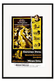 Gerahmter Kunstdruck Moby Dick