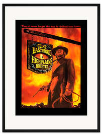 Gerahmter Kunstdruck Ein Fremder ohne Namen (englisch)