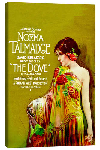 Obraz na płótnie THE DOVE, Norma Talmadge