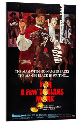 Gallery print FOR A FEW DOLLARS MORE, (PER QUALCHE DOLLARO IN PIU), Lee Van Cleef, Clint Eastwood, Gian Maria Volo