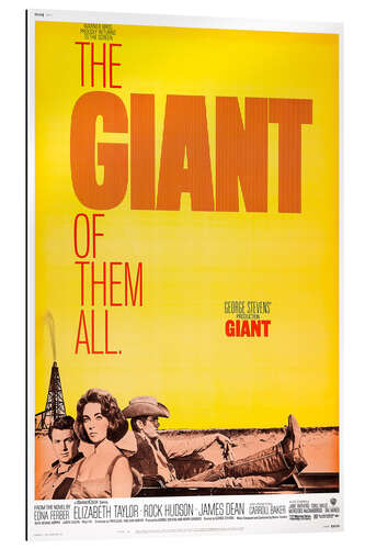 Galleriprint GIANT, Rock Hudson, Elizabeth Taylor, James Dean