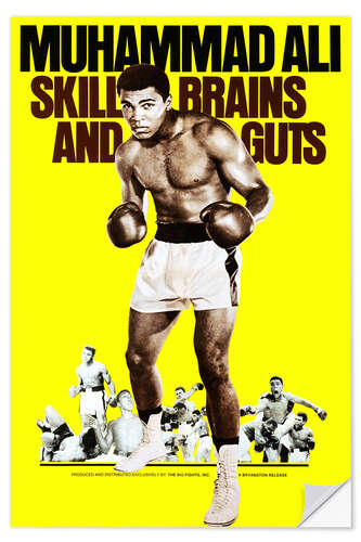 Wandsticker Legends of the Ring: Muhammad Ali