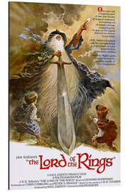 Magnettafel Der Herr der Ringe (englisch)