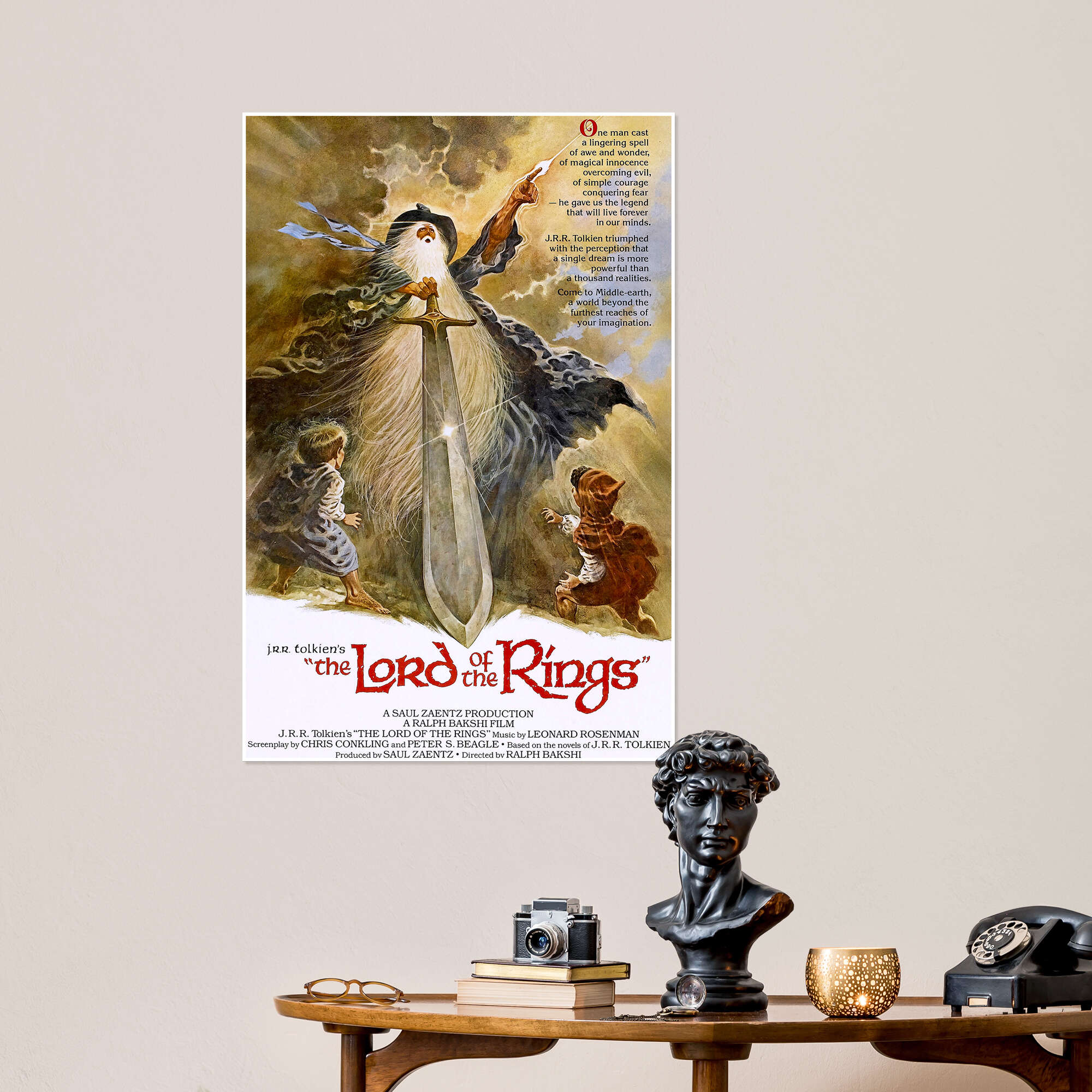 The Lord of The Rings Trilogy Movie Poster Collection