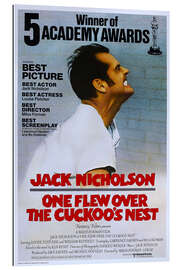 Gallery print One Flew Over the Cuckoos Nest, Jack Nicholson