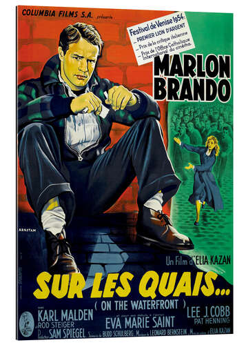 Gallery print ON THE WATERFRONT, (SUR LES QUAIS), Marlon Brando