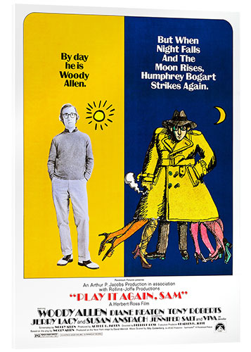 Acrylglas print PLAY IT AGAIN, SAM, Woody Allen