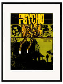 Gerahmter Kunstdruck Psycho 1960