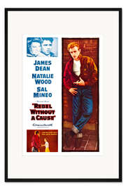 Gerahmter Kunstdruck Rebel Without a Cause (... Denn Sie Wissen Nicht, Was Sie Tun)