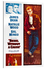 Quadro em plexi-alumínio Rebel Without a Cause (Fúria de Viver)