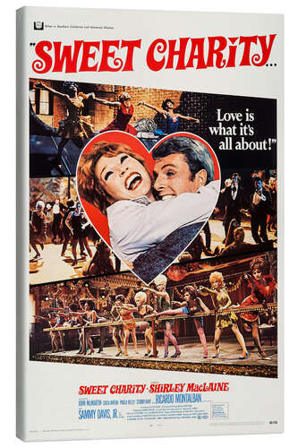 Canvas-taulu SWEET CHARITY, Shirley MacLaine, John McMartin