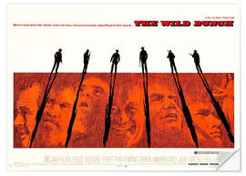 Autocolante decorativo The Wild Bunch - They knew no law