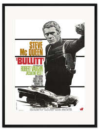 Gerahmter Kunstdruck Bullitt (Französisch)
